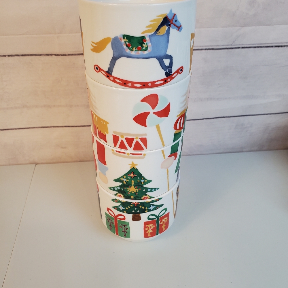 4 Christmas cups set, - Picture 3 of 5